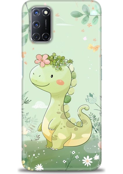 Oppo A72 Kılıf Hd Baskılı Kılıf + Seramik Tam Kaplayan Ekran Koruyucu 302