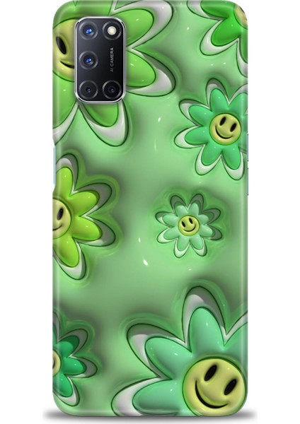 Oppo A72 Kılıf Hd Baskılı Kılıf + Seramik Tam Kaplayan Ekran Koruyucu 120