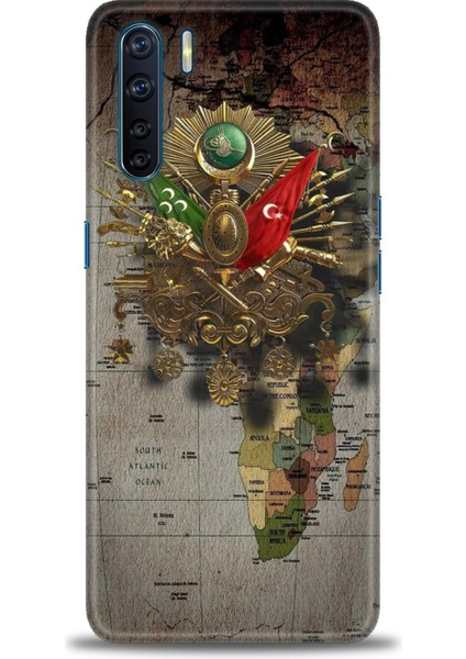 Oppo A91 Kılıf Hd Baskılı Kılıf + Seramik Tam Kaplayan Ekran Koruyucu 467