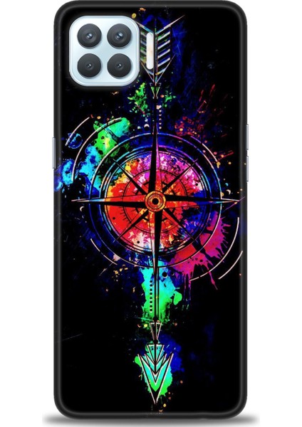 Oppo A73 Kılıf Hd Baskılı Kılıf + Seramik Tam Kaplayan Ekran Koruyucu 86