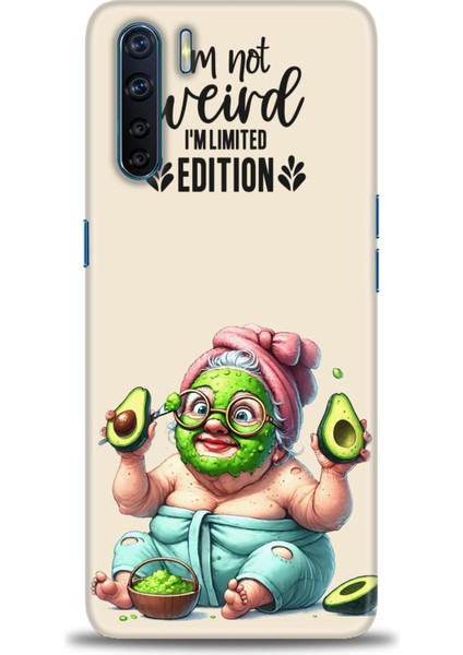 Oppo A91 Kılıf Hd Baskılı Kılıf + Seramik Tam Kaplayan Ekran Koruyucu 43