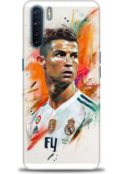 Oppo A91 Kılıf Hd Baskılı Kılıf + Seramik Tam Kaplayan Ekran Koruyucu 7