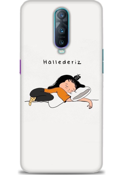 Oppo RX17 Pro Kılıf Hd Baskılı Kılıf + Seramik Tam Kaplayan Ekran Koruyucu 164