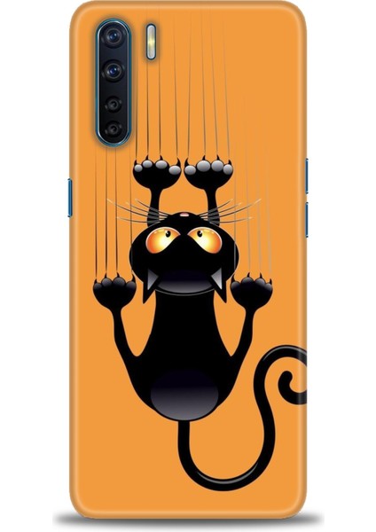 Oppo A91 Kılıf Hd Baskılı Kılıf + Seramik Tam Kaplayan Ekran Koruyucu 62