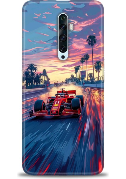 Oppo Reno 2z Kılıf Hd Baskılı Kılıf + Seramik Tam Kaplayan Ekran Koruyucu 102