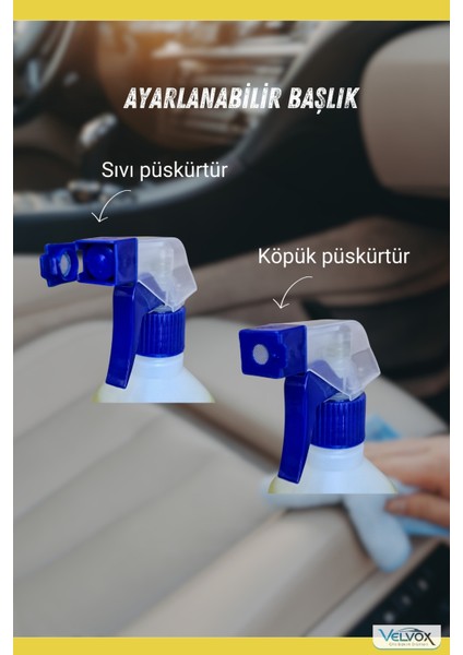 Detay Temizleyici Araç İçi Temizleyici 500 ML Sünger , Araç İçi Temizleyici, Detay Temizleyici fırsatları