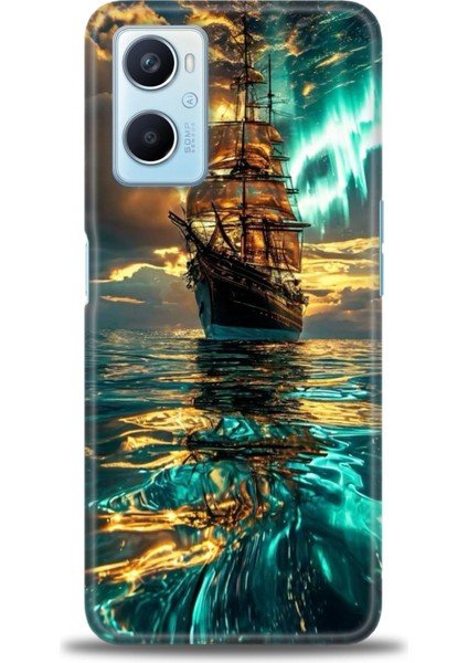 Oppo A96 4g Kılıf Hd Baskılı Kılıf + Seramik Tam Kaplayan Ekran Koruyucu 237