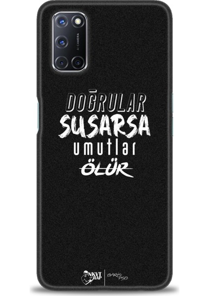 Oppo A92 Kılıf Hd Baskılı Kılıf + Seramik Tam Kaplayan Ekran Koruyucu 395