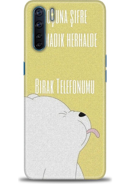 Oppo A91 Kılıf Hd Baskılı Kılıf + Seramik Tam Kaplayan Ekran Koruyucu 151