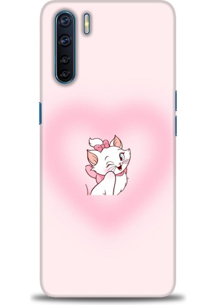 Oppo A91 Kılıf Hd Baskılı Kılıf + Seramik Tam Kaplayan Ekran Koruyucu 219