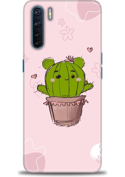 Oppo A91 Kılıf Hd Baskılı Kılıf + Seramik Tam Kaplayan Ekran Koruyucu 304