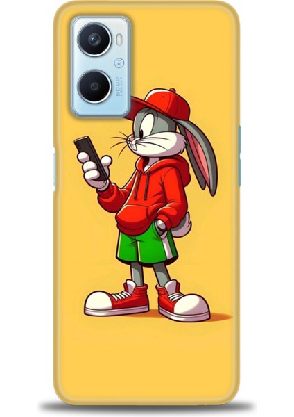 Oppo A96 4g Kılıf Hd Baskılı Kılıf + Seramik Tam Kaplayan Ekran Koruyucu 401