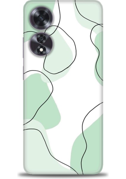 Oppo A60 Kılıf Hd Baskılı Kılıf + Seramik Tam Kaplayan Ekran Koruyucu 175