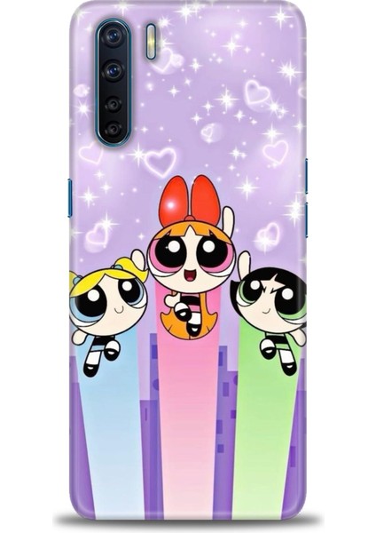 Oppo A91 Kılıf Hd Baskılı Kılıf + Seramik Tam Kaplayan Ekran Koruyucu 128