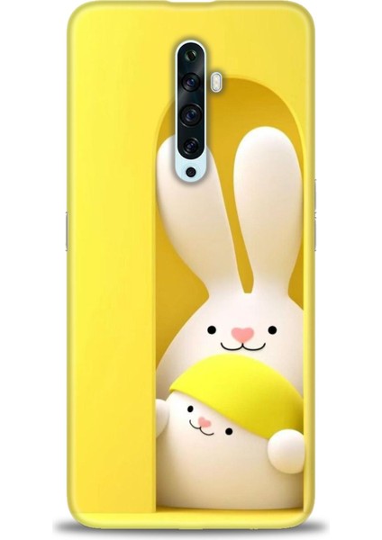 Oppo Reno 2z Kılıf Hd Baskılı Kılıf + Seramik Tam Kaplayan Ekran Koruyucu 76