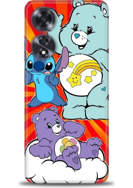Oppo A60 Kılıf Hd Baskılı Kılıf + Seramik Tam Kaplayan Ekran Koruyucu 492