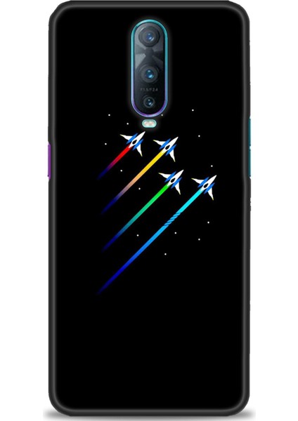 Oppo RX17 Pro Kılıf Hd Baskılı Kılıf + Seramik Tam Kaplayan Ekran Koruyucu 389