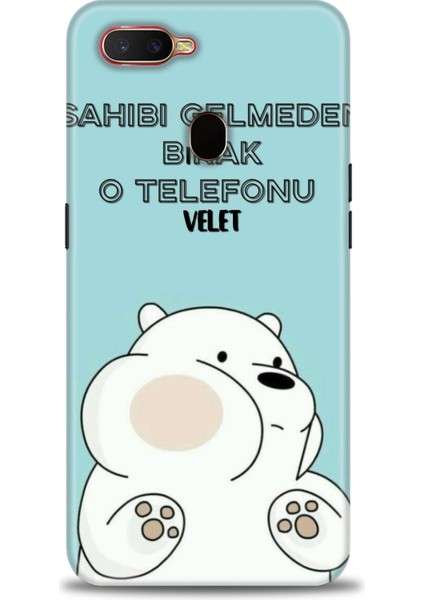 Oppo Ax7 Kılıf Hd Baskılı Kılıf + Seramik Tam Kaplayan Ekran Koruyucu 160