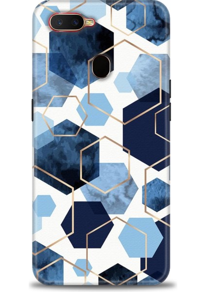 Oppo Ax7 Kılıf Hd Baskılı Kılıf + Seramik Tam Kaplayan Ekran Koruyucu 324