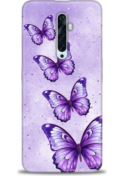 Oppo Reno 2z Kılıf Hd Baskılı Kılıf + Seramik Tam Kaplayan Ekran Koruyucu 296
