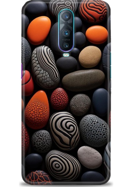Oppo RX17 Pro Kılıf Hd Baskılı Kılıf + Seramik Tam Kaplayan Ekran Koruyucu 344