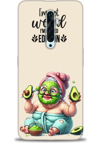Oppo Reno 2z Kılıf Hd Baskılı Kılıf + Seramik Tam Kaplayan Ekran Koruyucu 43