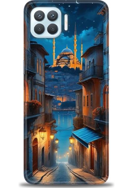 Oppo Reno 4 Lite Kılıf Hd Baskılı Kılıf + Seramik Tam Kaplayan Ekran Koruyucu 221