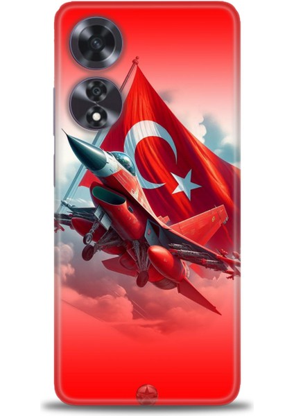 Oppo A60 Kılıf Hd Baskılı Kılıf + Seramik Tam Kaplayan Ekran Koruyucu 38