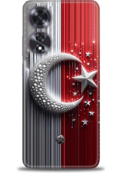 Oppo A60 Kılıf Hd Baskılı Kılıf + Seramik Tam Kaplayan Ekran Koruyucu 40