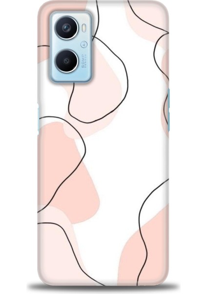 Oppo A96 4g Kılıf Hd Baskılı Kılıf + Seramik Tam Kaplayan Ekran Koruyucu 180