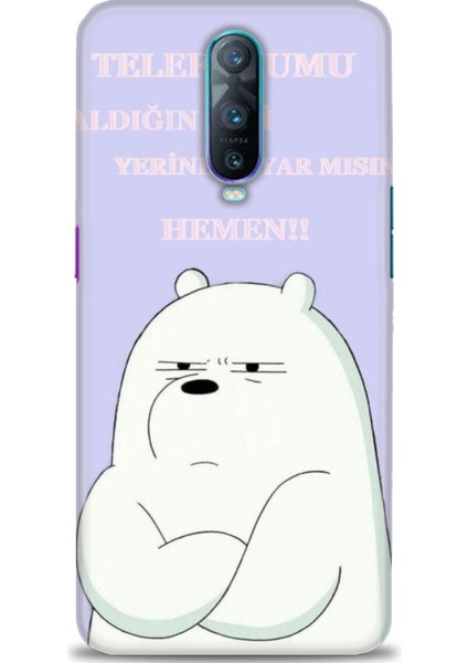 Oppo RX17 Pro Kılıf Hd Baskılı Kılıf + Seramik Tam Kaplayan Ekran Koruyucu 159