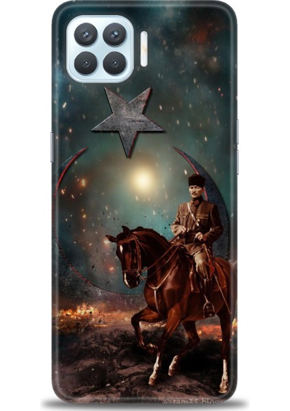 Oppo Reno 4 Lite Kılıf Hd Baskılı Kılıf + Seramik Tam Kaplayan Ekran Koruyucu 25