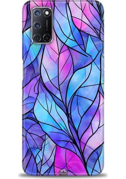 Oppo A72 Kılıf Hd Baskılı Kılıf + Seramik Tam Kaplayan Ekran Koruyucu 340