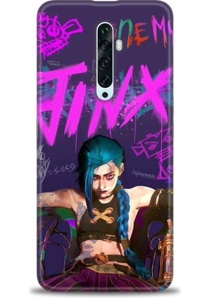 Oppo Reno 2z Kılıf Hd Baskılı Kılıf + Seramik Tam Kaplayan Ekran Koruyucu 275
