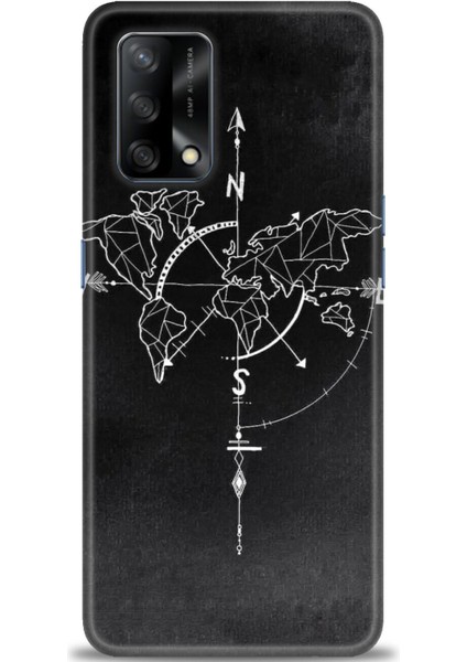 Oppo A74 Kılıf Hd Baskılı Kılıf + Seramik Tam Kaplayan Ekran Koruyucu 87