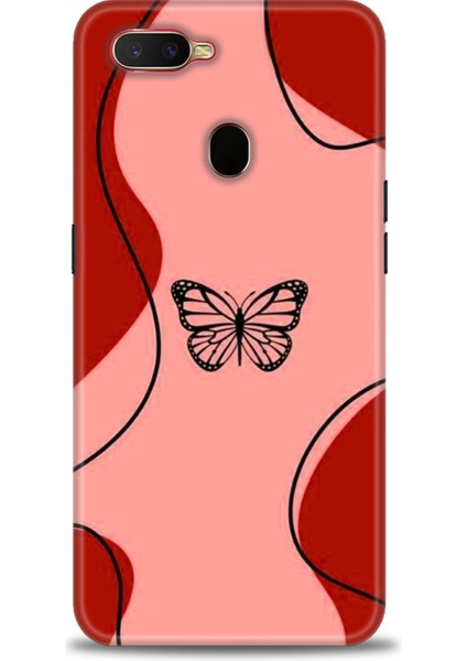 Oppo Ax7 Kılıf Hd Baskılı Kılıf + Seramik Tam Kaplayan Ekran Koruyucu 189