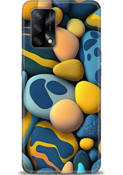 Oppo A74 Kılıf Hd Baskılı Kılıf + Seramik Tam Kaplayan Ekran Koruyucu 343