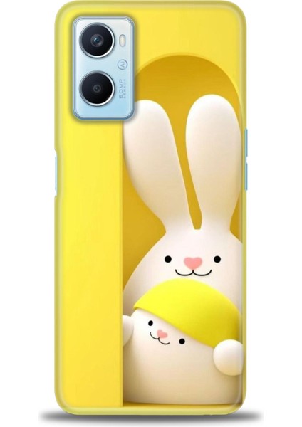 Oppo A96 4g Kılıf Hd Baskılı Kılıf + Seramik Tam Kaplayan Ekran Koruyucu 72