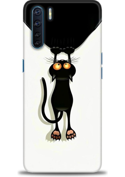 Oppo A91 Kılıf Hd Baskılı Kılıf + Seramik Tam Kaplayan Ekran Koruyucu 61