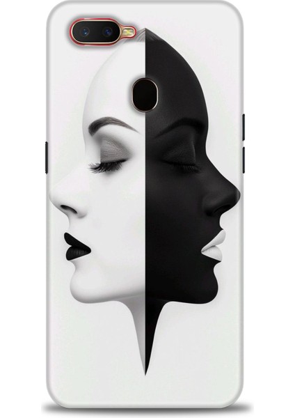 Oppo Ax7 Kılıf Hd Baskılı Kılıf + Seramik Tam Kaplayan Ekran Koruyucu 141