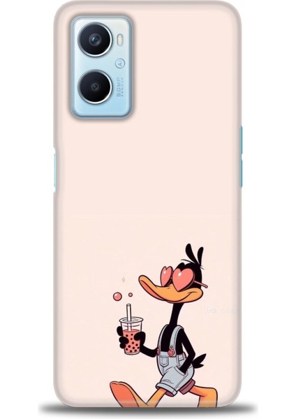 Oppo A96 4g Kılıf Hd Baskılı Kılıf + Seramik Tam Kaplayan Ekran Koruyucu 407