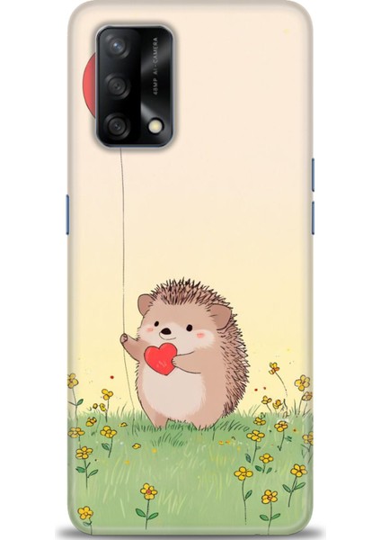 Oppo A74 Kılıf Hd Baskılı Kılıf + Seramik Tam Kaplayan Ekran Koruyucu 305