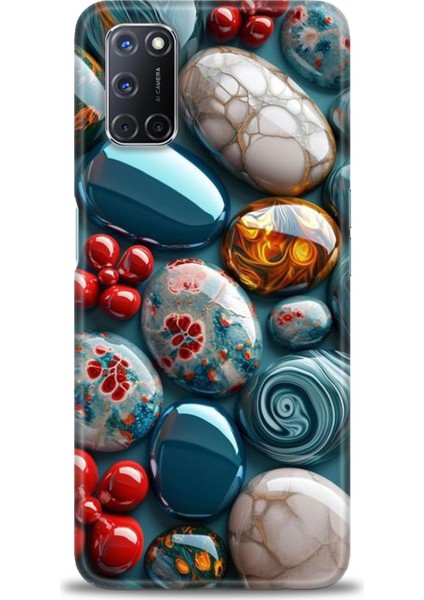 Oppo A72 Kılıf Hd Baskılı Kılıf + Seramik Tam Kaplayan Ekran Koruyucu 349