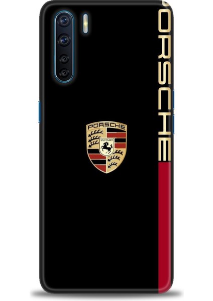 Oppo A91 Kılıf Hd Baskılı Kılıf + Seramik Tam Kaplayan Ekran Koruyucu 371