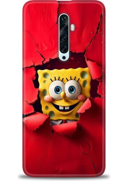 Oppo Reno 2z Kılıf Hd Baskılı Kılıf + Seramik Tam Kaplayan Ekran Koruyucu 458