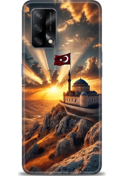 Oppo A74 Kılıf Hd Baskılı Kılıf + Seramik Tam Kaplayan Ekran Koruyucu 229