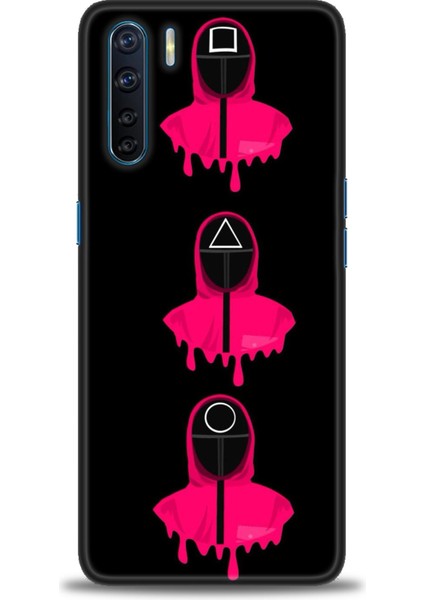 Oppo A91 Kılıf Hd Baskılı Kılıf + Seramik Tam Kaplayan Ekran Koruyucu 284