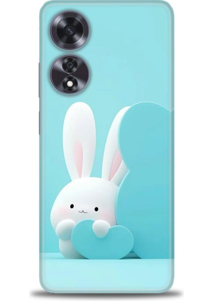 Oppo A60 Kılıf Hd Baskılı Kılıf + Seramik Tam Kaplayan Ekran Koruyucu 73