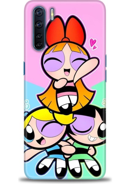 Oppo A91 Kılıf Hd Baskılı Kılıf + Seramik Tam Kaplayan Ekran Koruyucu 130