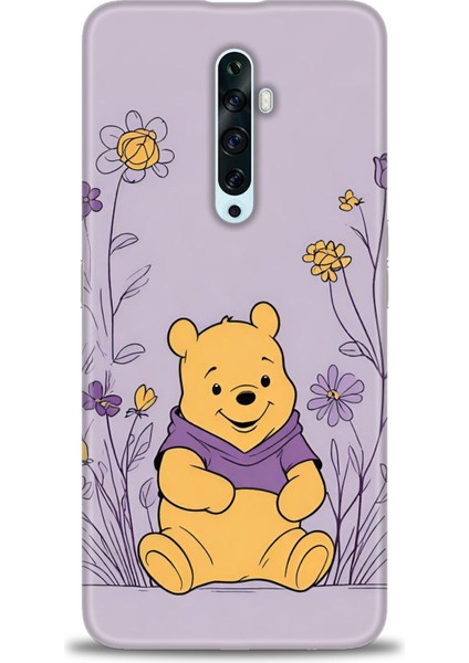 Oppo Reno 2z Kılıf Hd Baskılı Kılıf + Seramik Tam Kaplayan Ekran Koruyucu 55